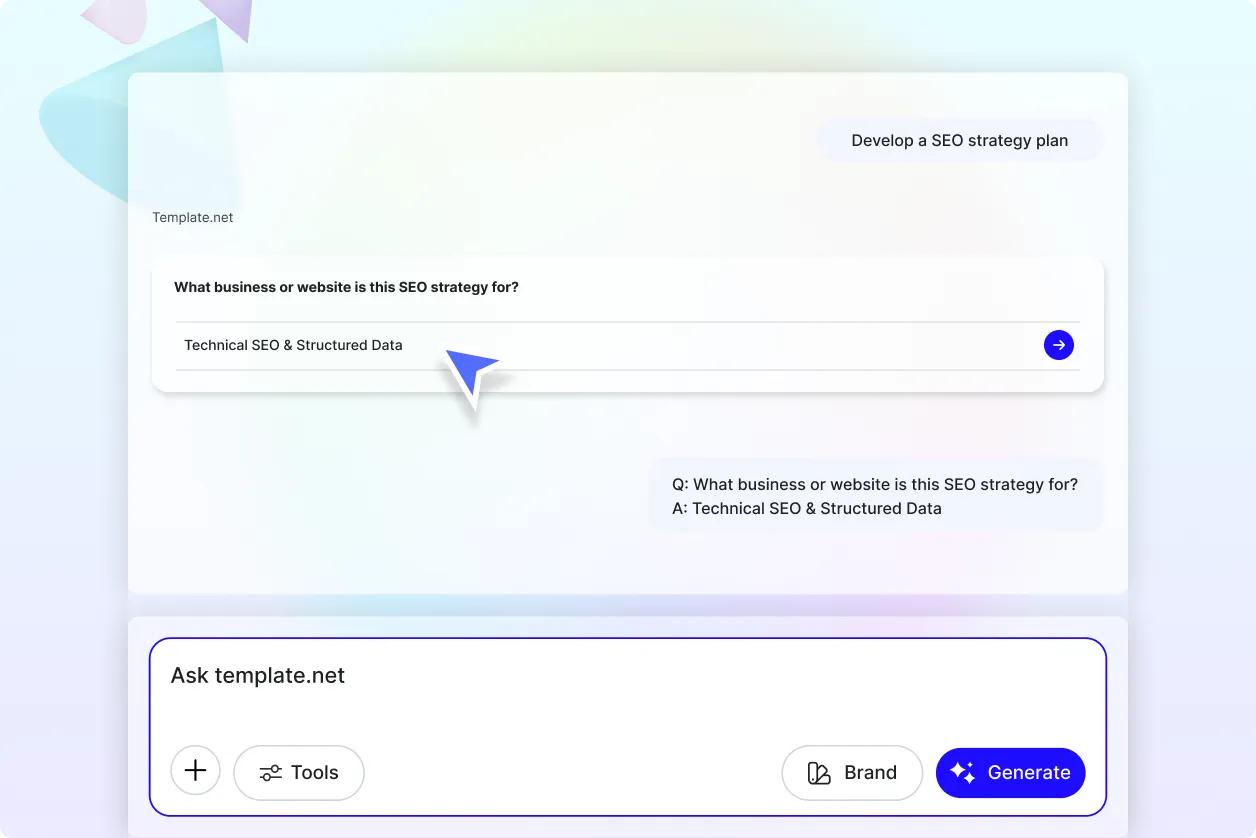 Free AI SEO Strategy Plan Generator, Free SEO Plan Maker [ No Signup ]